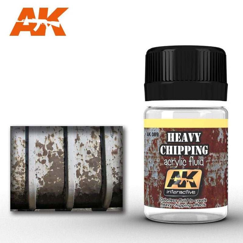 AK Interactive: WORN EFFECTS ACRYLIC FLUID - HEAVY 35ML