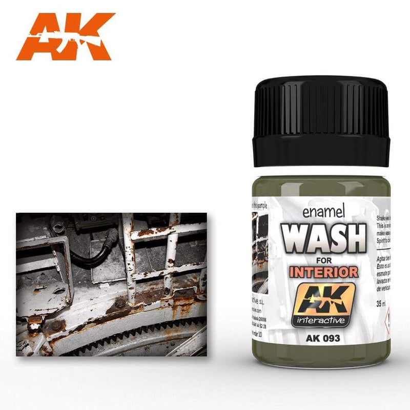 AK Interactive: INTERIOR WASH 35ML