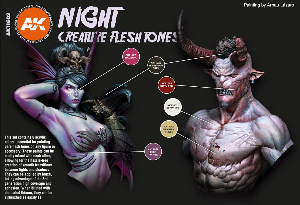 Night Creatures Flesh Tones Set - 3rd Gen