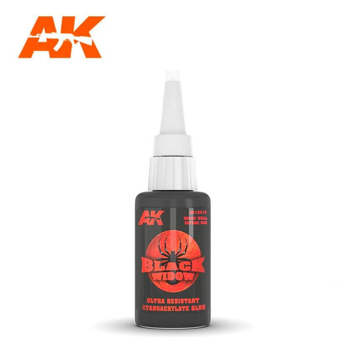 AK Black Widow Ultra Resistant Cyanocrylate Glue