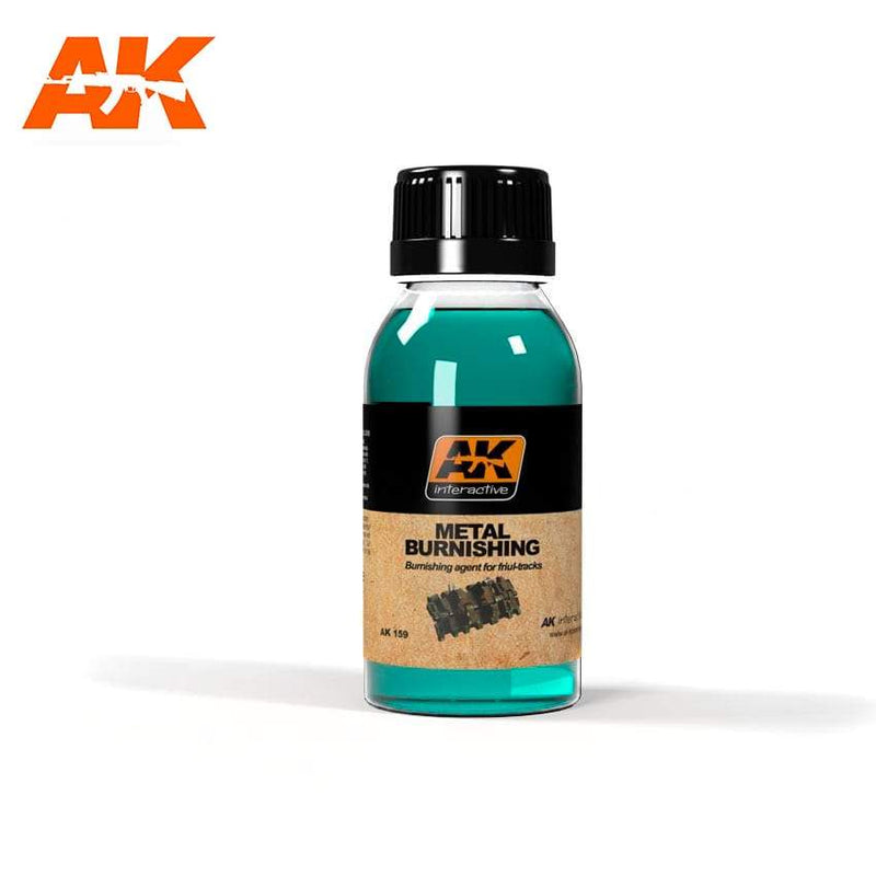 AK Interactive: METAL BURNISHING FLUID 100ML