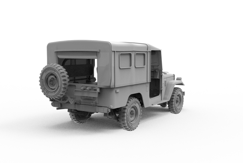 FJ43 SUV With Soft Top IDF & LAF