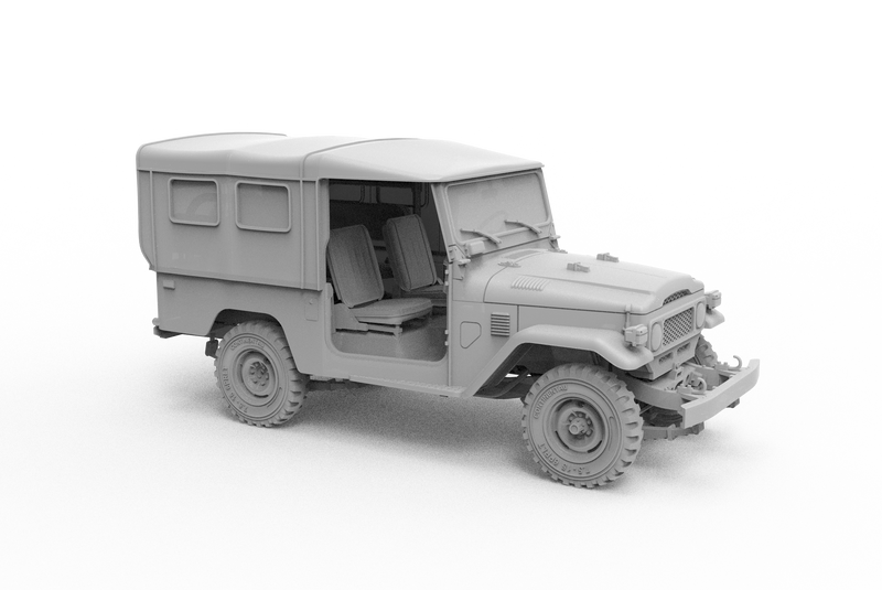 FJ43 SUV With Soft Top IDF & LAF