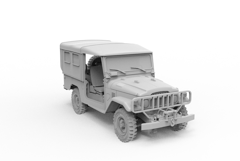 FJ43 SUV With Soft Top IDF & LAF