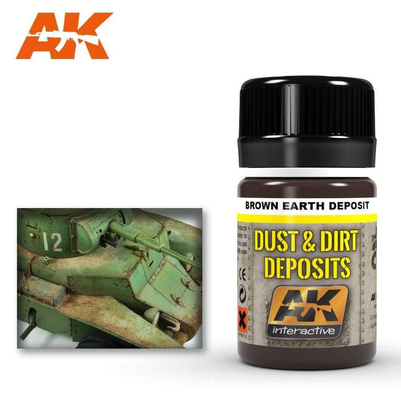 AK Interactive: BROWN EARTH DEPOSIT 35ML
