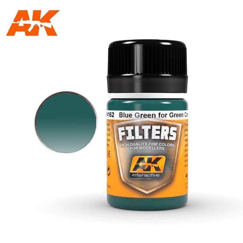 AK Interactive: BLUE GREEN FOR GREEN CAMO 35ML