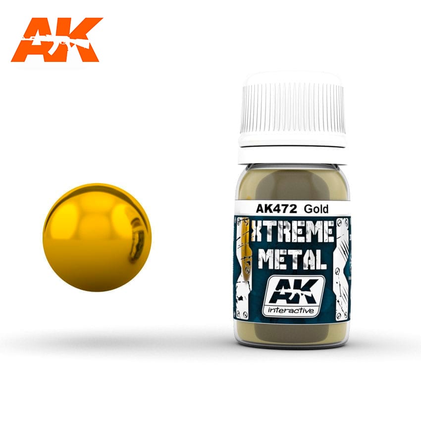 AK Xtreme Metal Gold 30ml
