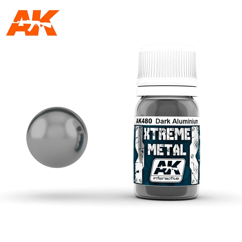 AK Xtreme Metal Dark Aluminium 30ml