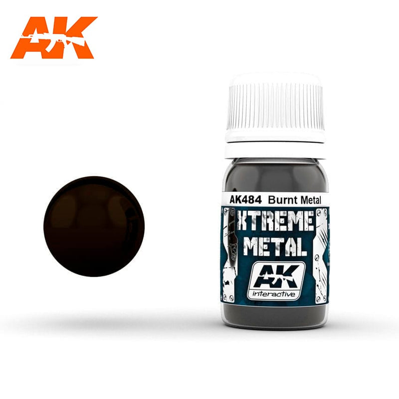 AK Xtreme Metal Burnt Metal 30ml