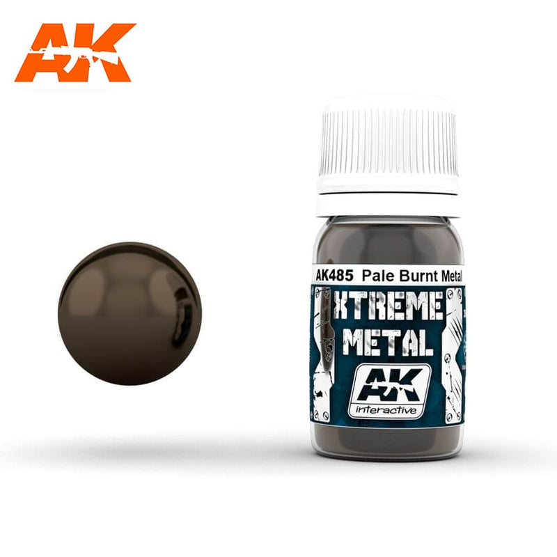 AK Xtreme Metal Pale Burnt Metal 30ml