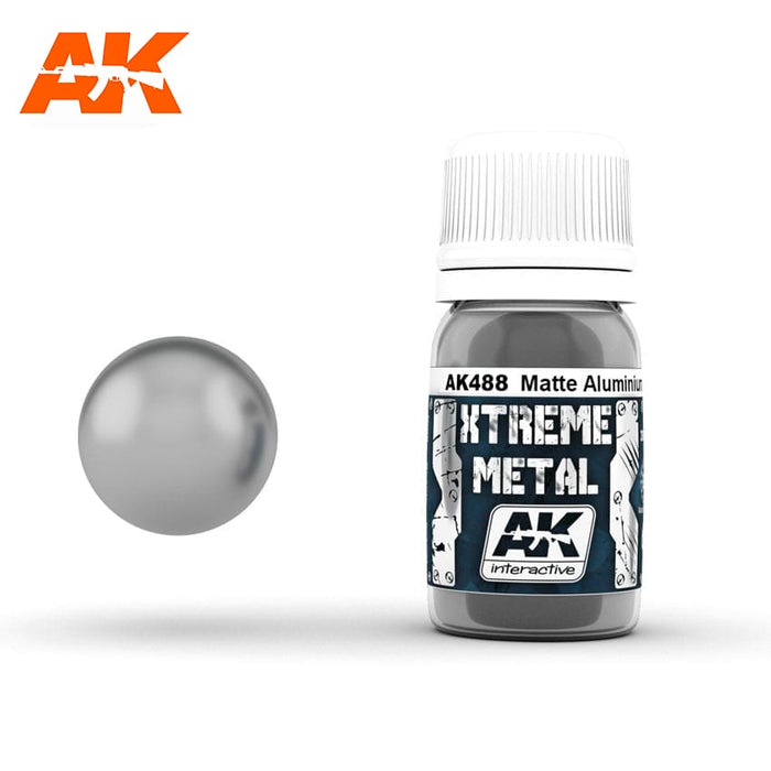 AK Xtreme Metal Matte Aluminium 30ml