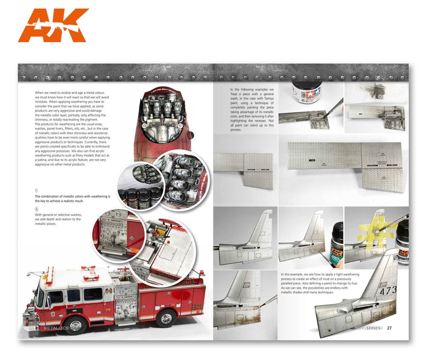 AK Learning Series 4: Metallics Vol.1 - Aircraft & Vehicles