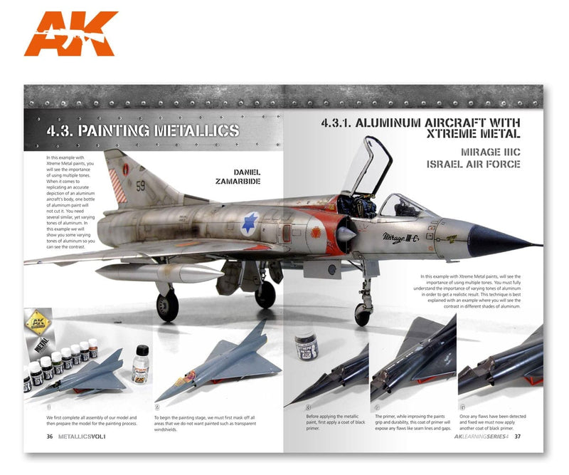AK Learning Series 4: Metallics Vol.1 - Aircraft & Vehicles