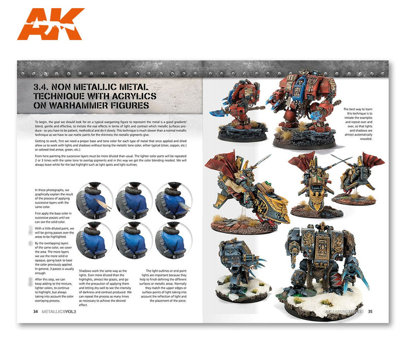 AK Learning Series 5: Metallics Vol.2 - Historical & Fantasy