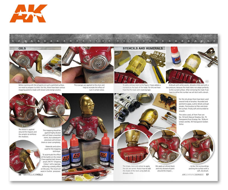 AK Learning Series 5: Metallics Vol.2 - Historical & Fantasy
