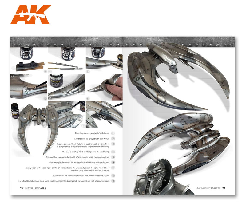 AK Learning Series 5: Metallics Vol.2 - Historical & Fantasy