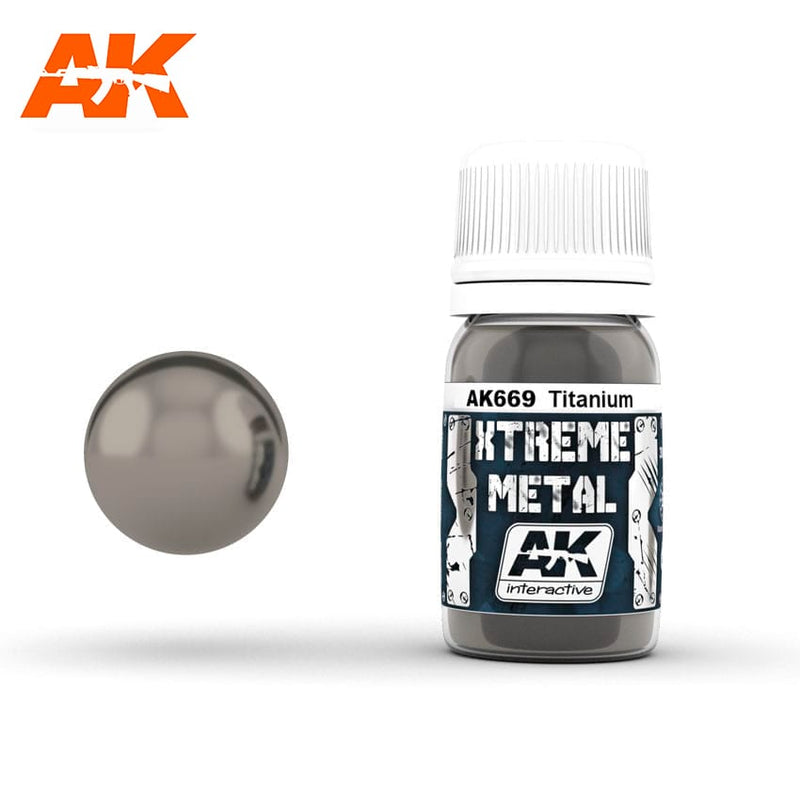AK Xtreme Metal Titanium 30ml