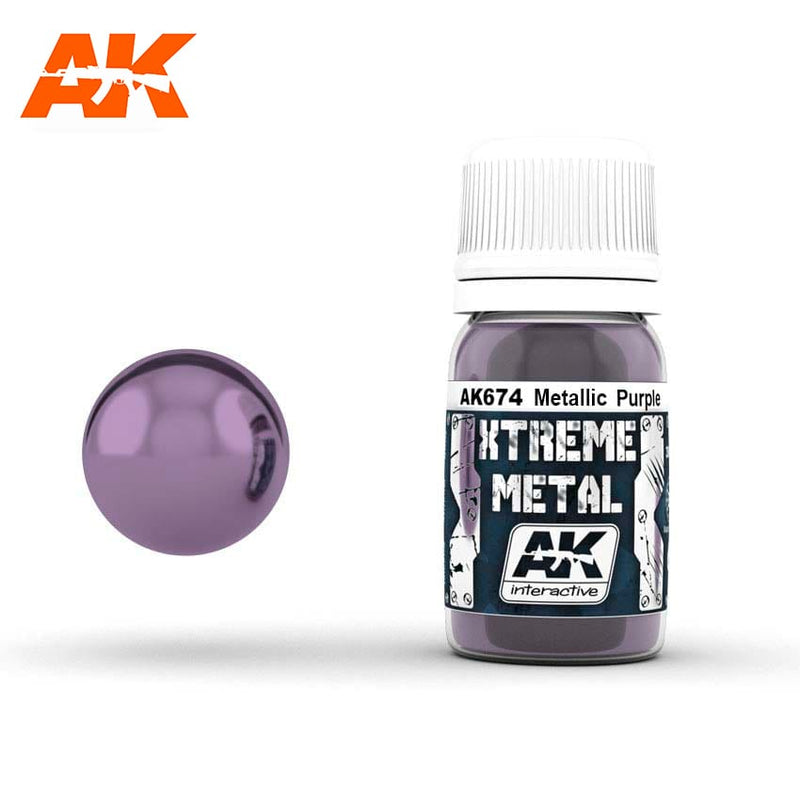 AK Xtreme Metal Metallic Purple 30ml