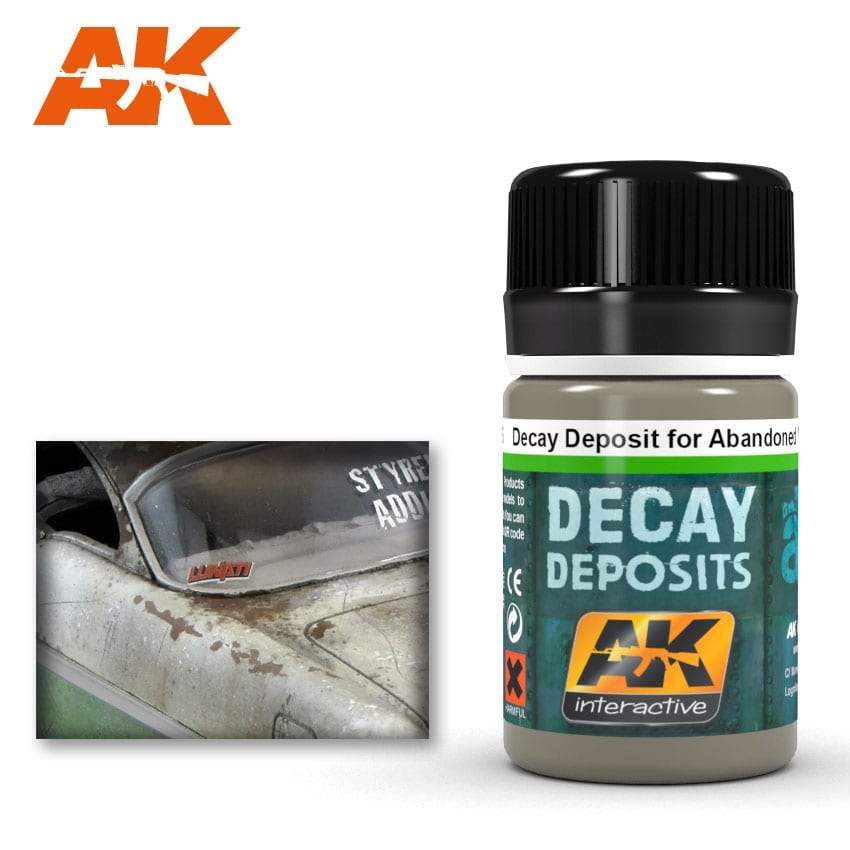 AK Interactive: DECAY DEPOSITS FOR ABANDONED VEHICLES 35ML