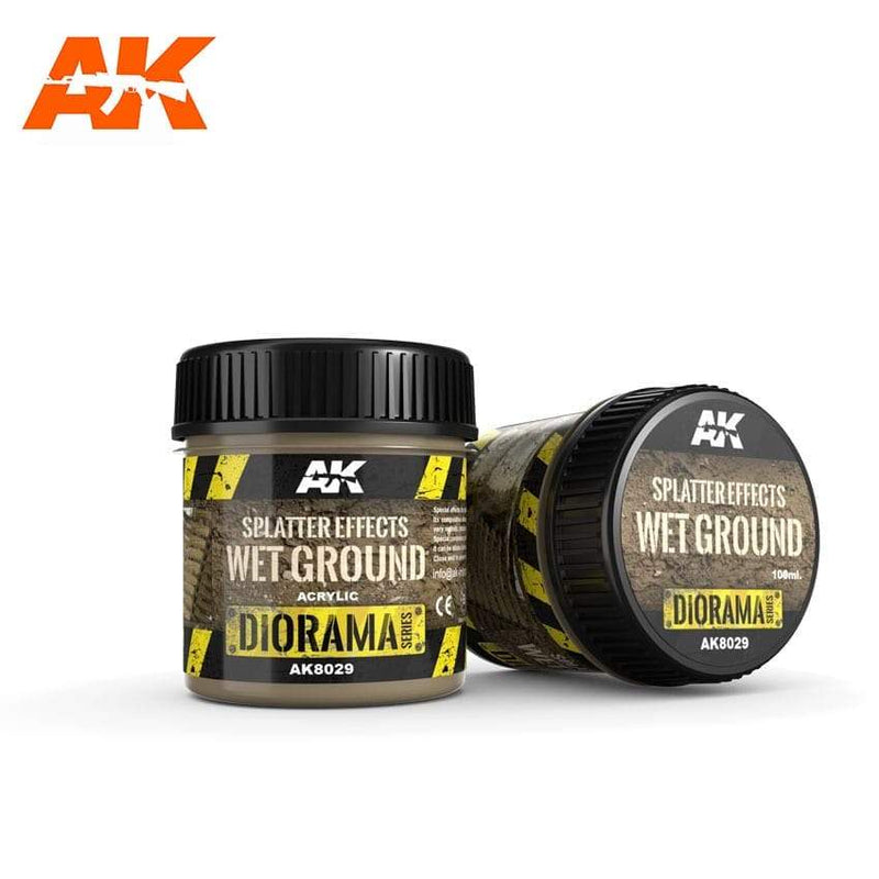 AK Splatter Effects Wet Ground - 100ml