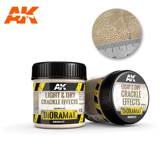 AK Light & Dry Crackle Effects - 100ml