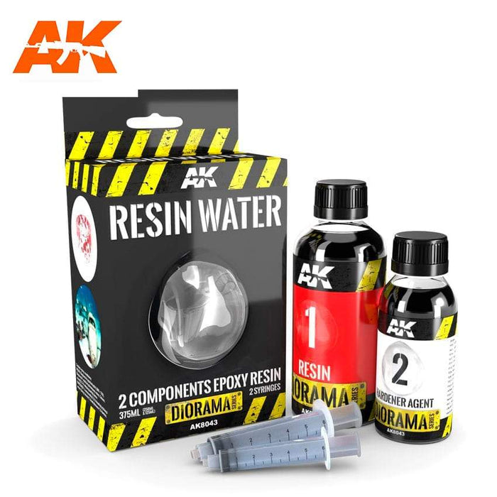 AK Resin Water 2 components Epoxy - 375ML