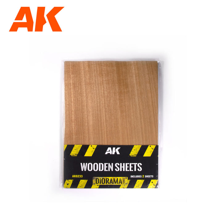 Ak Interactive Wooden Sheets - A4