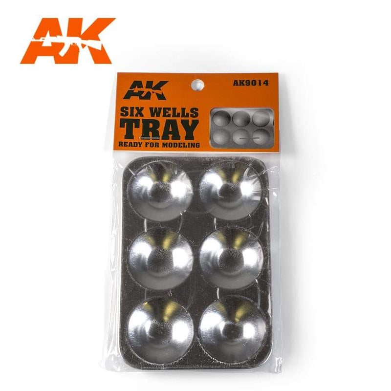AK Interactive 6 Wells Tray