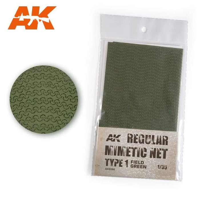 AK Interactive Camouflage Net - Field Green Type 1
