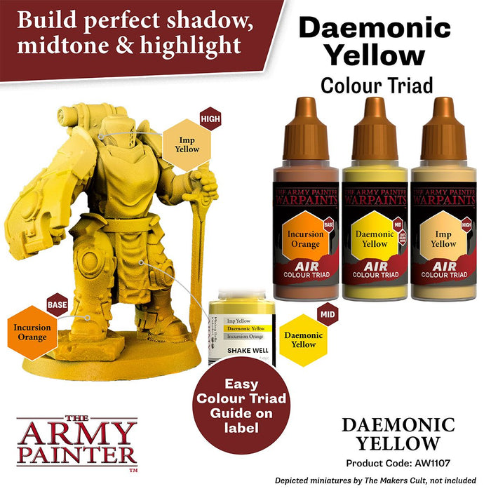 The Army Painter - Warpaints Air: Daemonic Yellow
