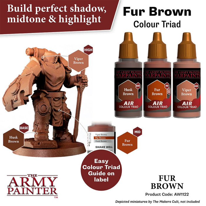 The Army Painter - Warpaints Air: Fur Brown