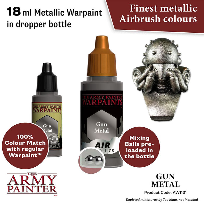 The Army Painter - Warpaints Air Metallics: Gun Metal