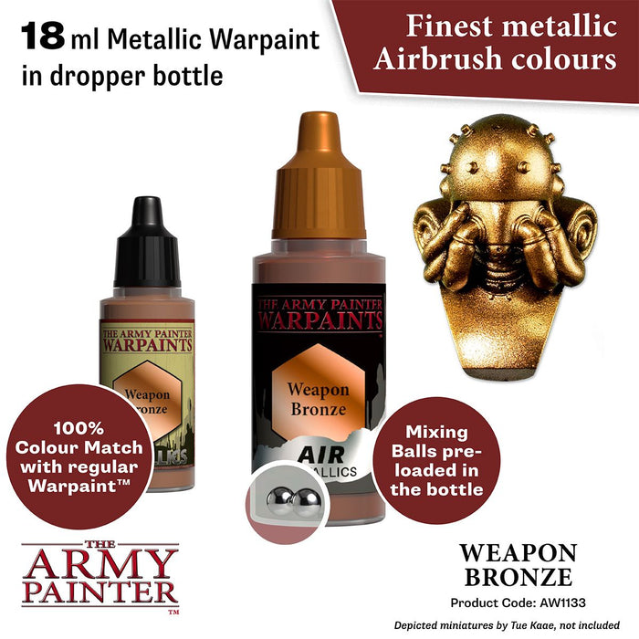 The Army Painter - Warpaints Air Metallics: Weapon Bronze