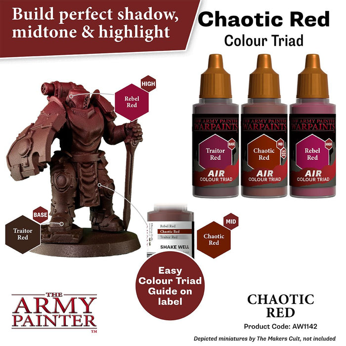 The Army Painter - Warpaints Air: Chaotic Red