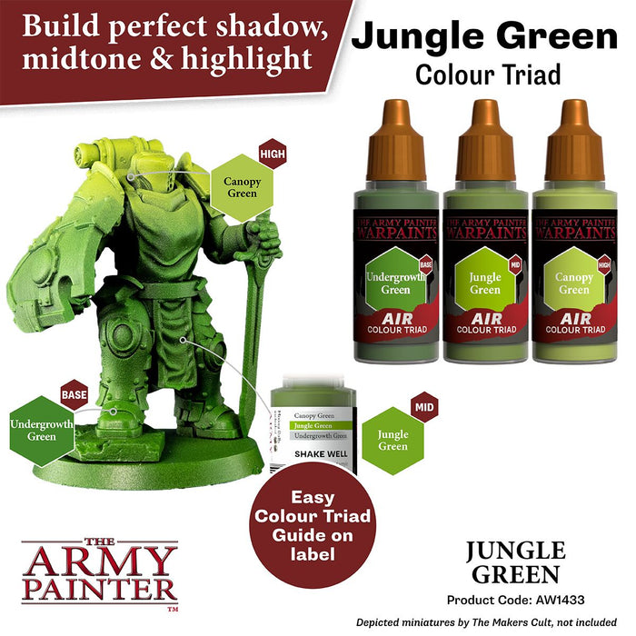 The Army Painter - Warpaints Air: Jungle Green