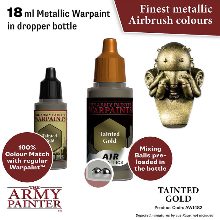 The Army Painter - Warpaints Air Metallics: Tainted Gold