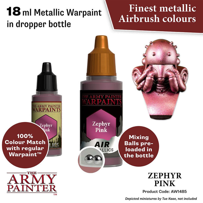 The Army Painter - Warpaints Air Metallics: Zephyr Pink