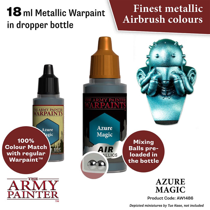 The Army Painter - Warpaints Air  Metallics: Azure Magic