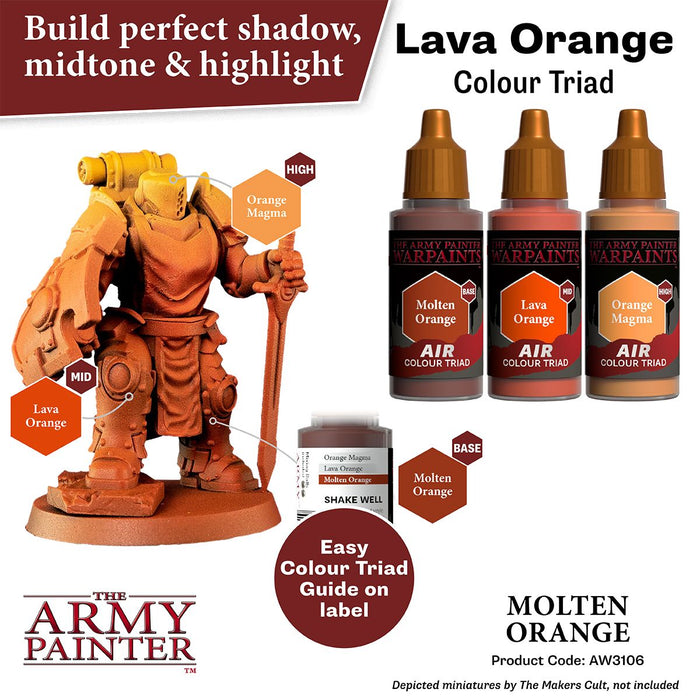 The Army Painter - Warpaints Air: Molten Orange