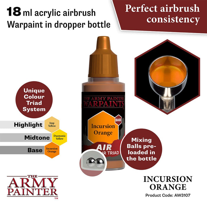 The Army Painter - Warpaints Air: Incursion Orange