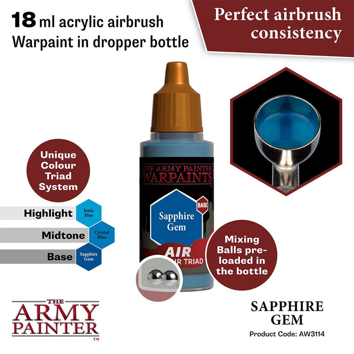 The Army Painter - Warpaints Air: Sapphire Gem