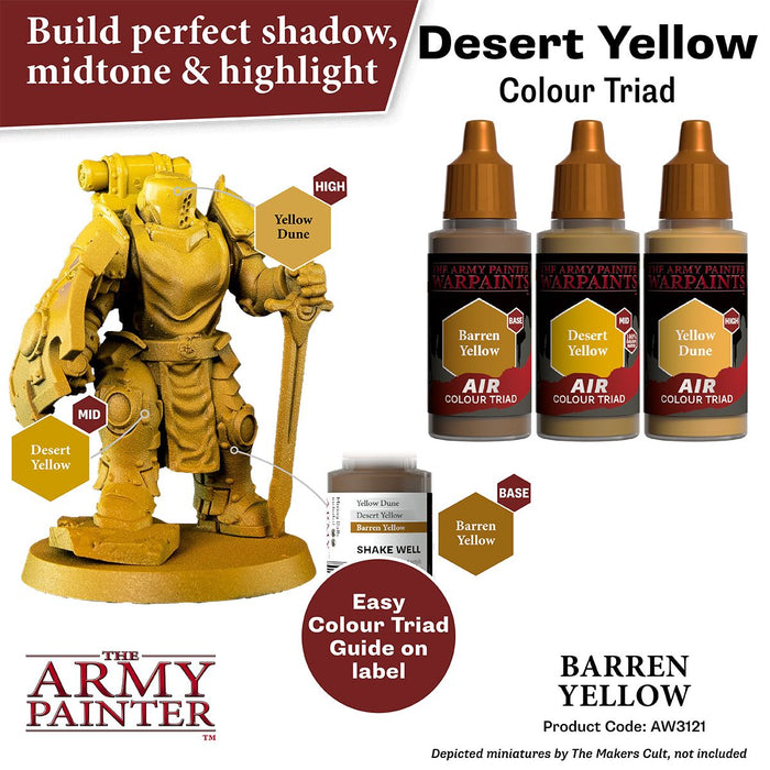 The Army Painter - Warpaints Air: Barren Yellow