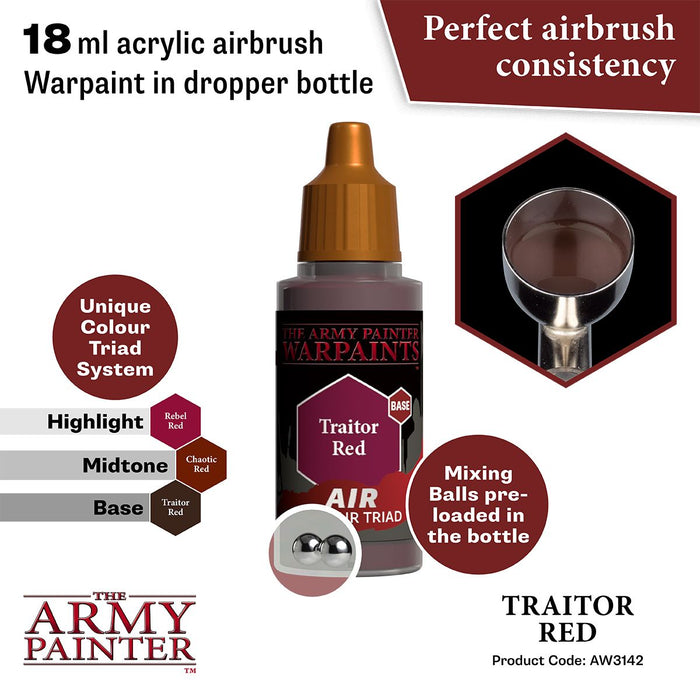 The Army Painter - Warpaints Air: Traitor Red