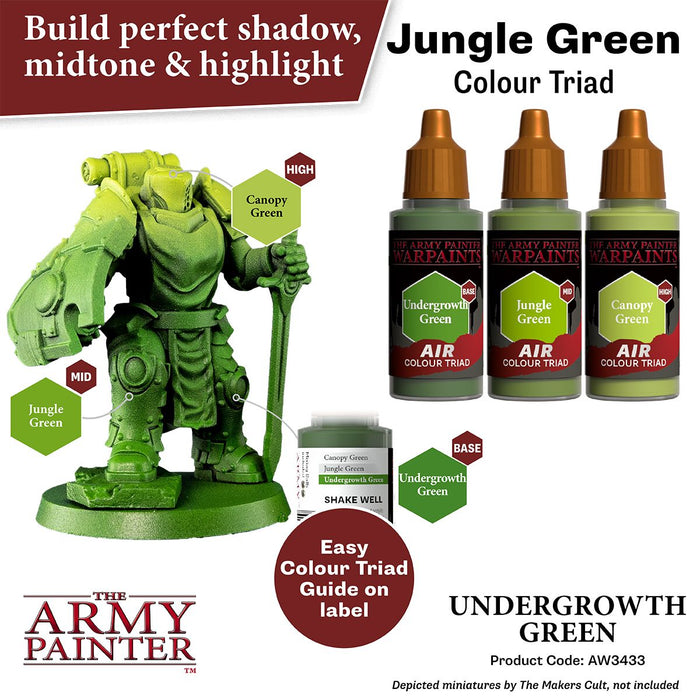 The Army Painter - Warpaints Air: Undergrowth Green