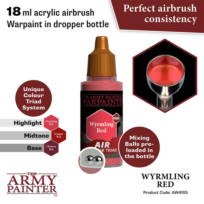 The Army Painter - Warpaints Air: Wyrmling Red