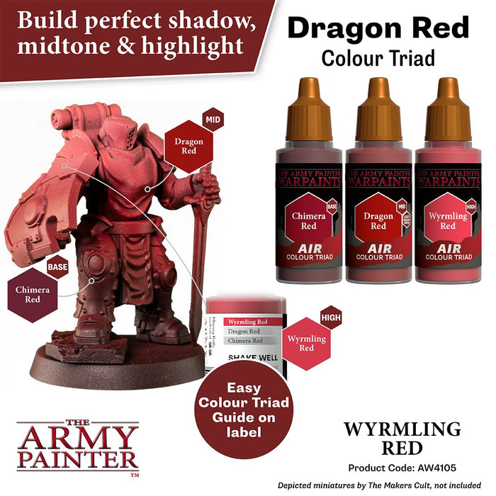 The Army Painter - Warpaints Air: Wyrmling Red