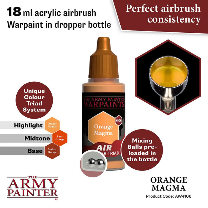 The Army Painter - Warpaints Air: Orange Magma