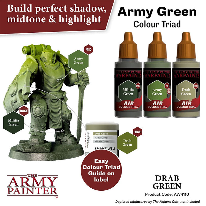 The Army Painter - Warpaints Air: Drab Green