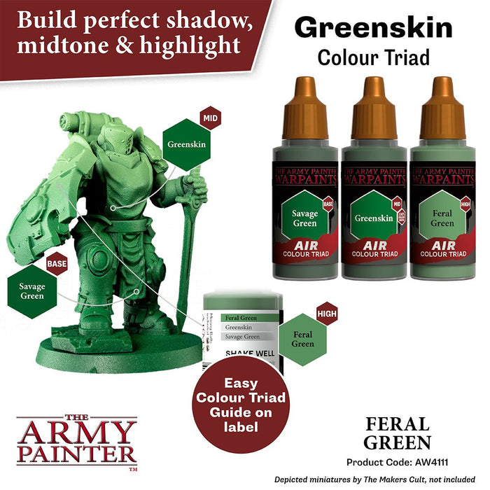 The Army Painter - Warpaints Air: Feral Green