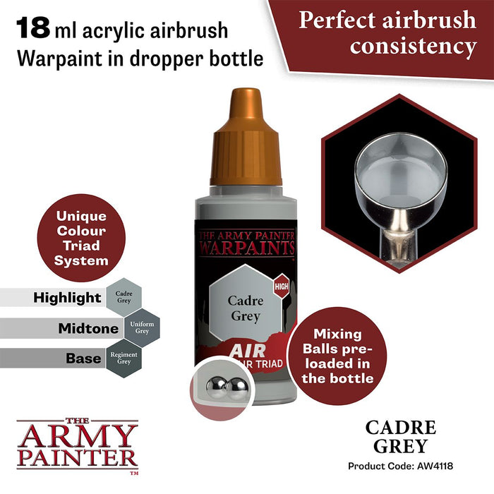 The Army Painter - Warpaints Air: Cadre Grey